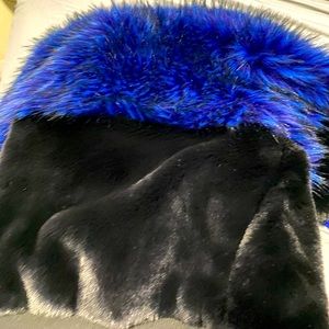 Faux fur coat